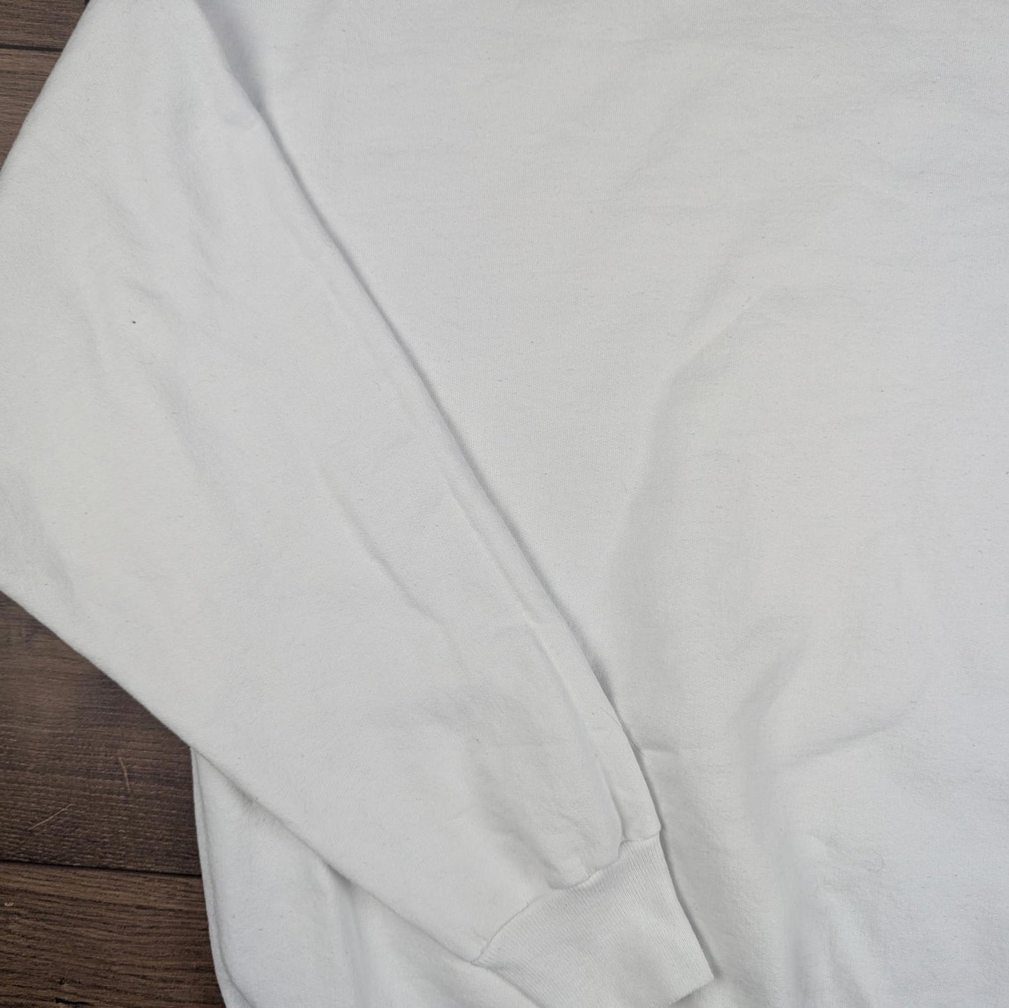 Hanes White Vintage 1990's Doll Angel Christmas Jumper Sweatshirt Size XXL