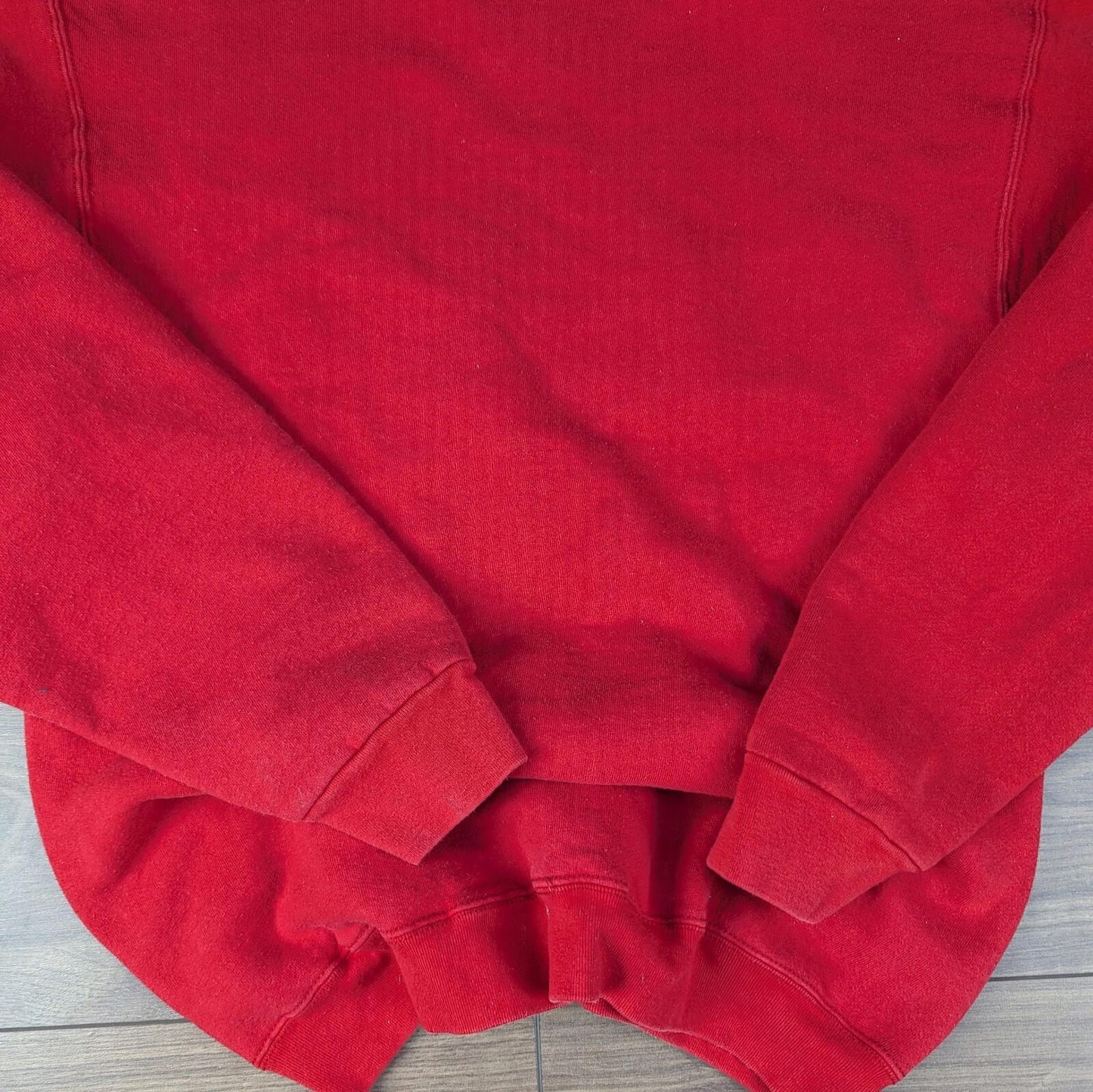 Red Vintage Indiana USA College Sweatshirt Size L