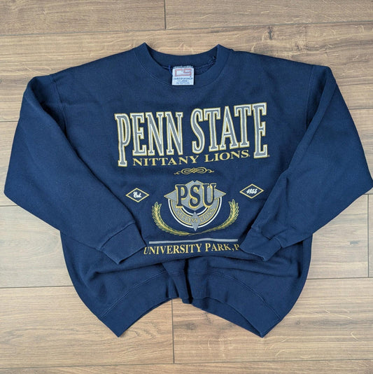 Vintage 1990s Penn State Nittany Lions College Sweatshirt Size XL