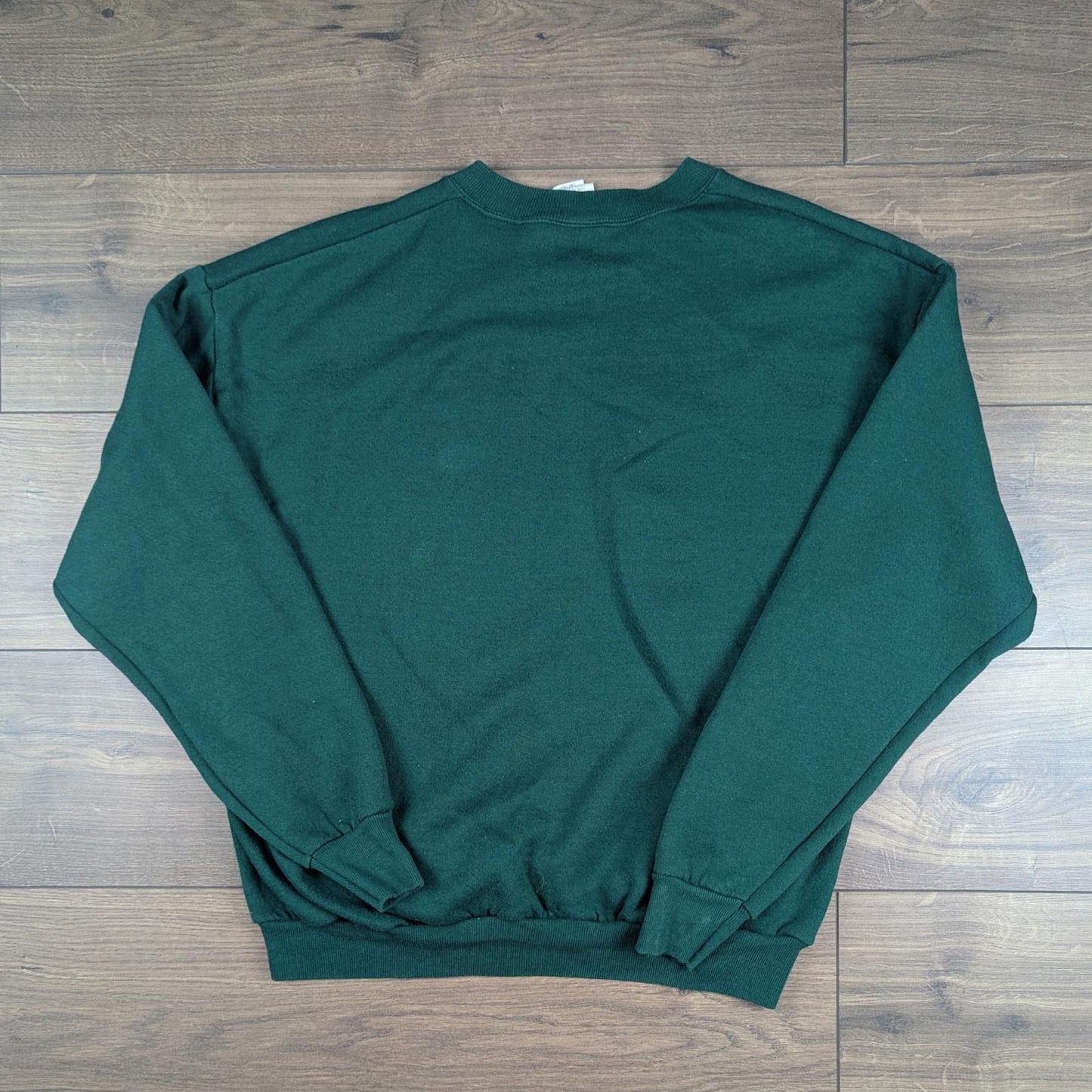90s Vintage Graphic Seasons Greetings Christmas Jumper Sweatshirt Size L