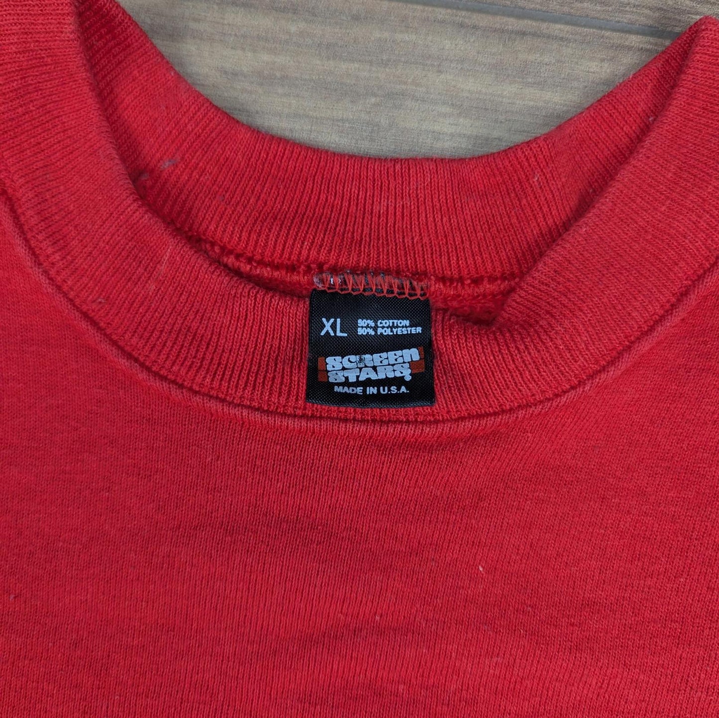 90s Vintage Bear Hug Fron Texas Christmas Jumper Sweatshirt Size L