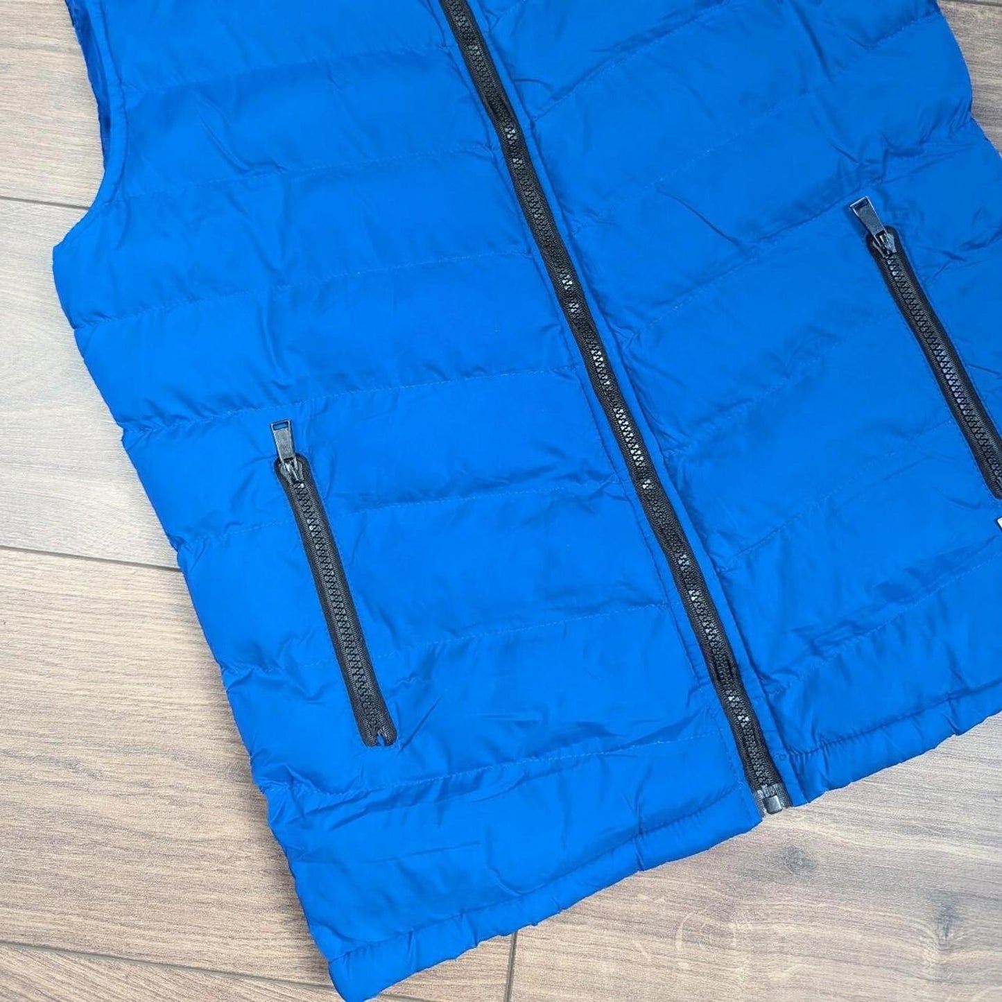 Vintage 1990's Polo Ralph Lauren Blue Puffer Gilet Bodywarmer Men's M