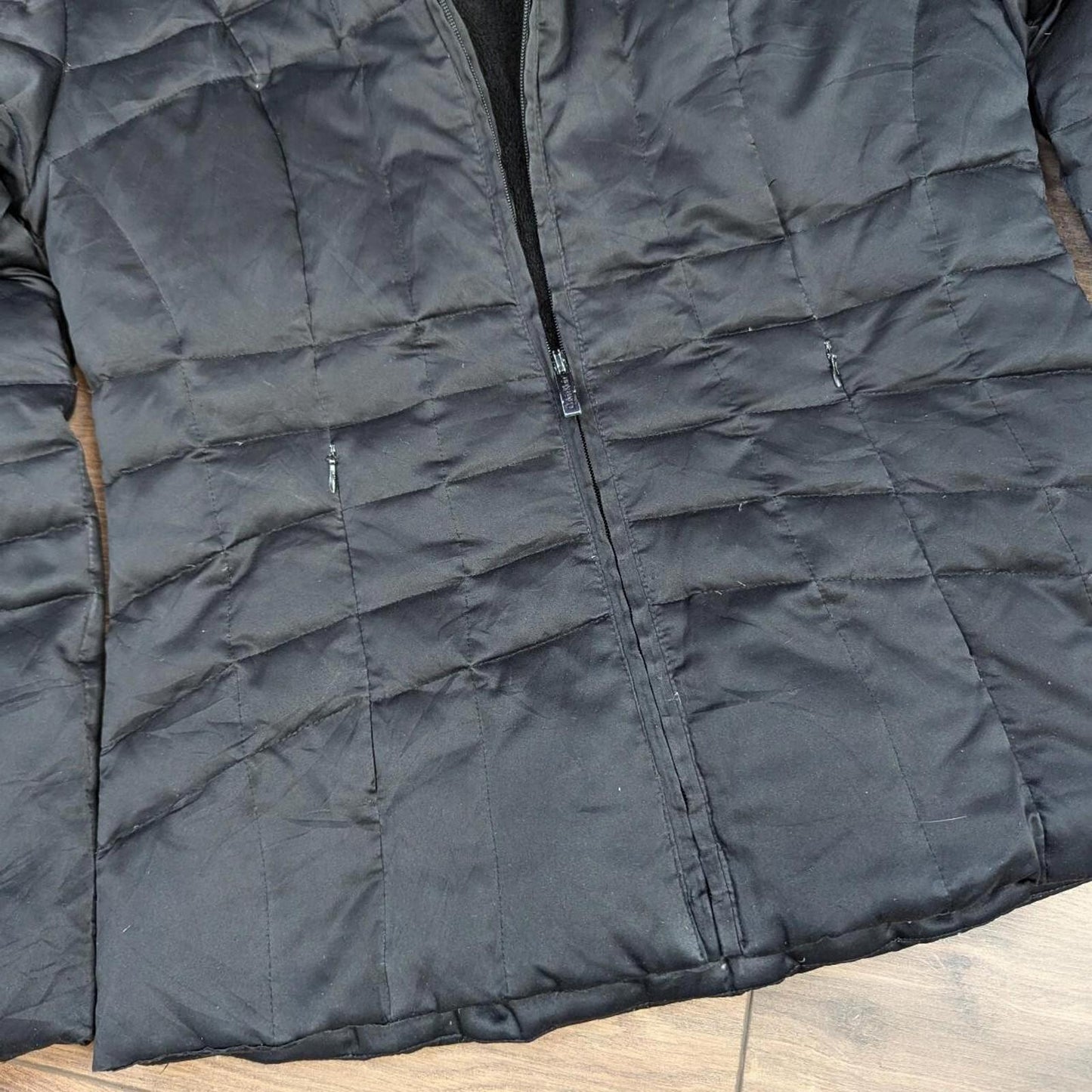 Black Calvin Klein Puffer Jacket Coat Women's S