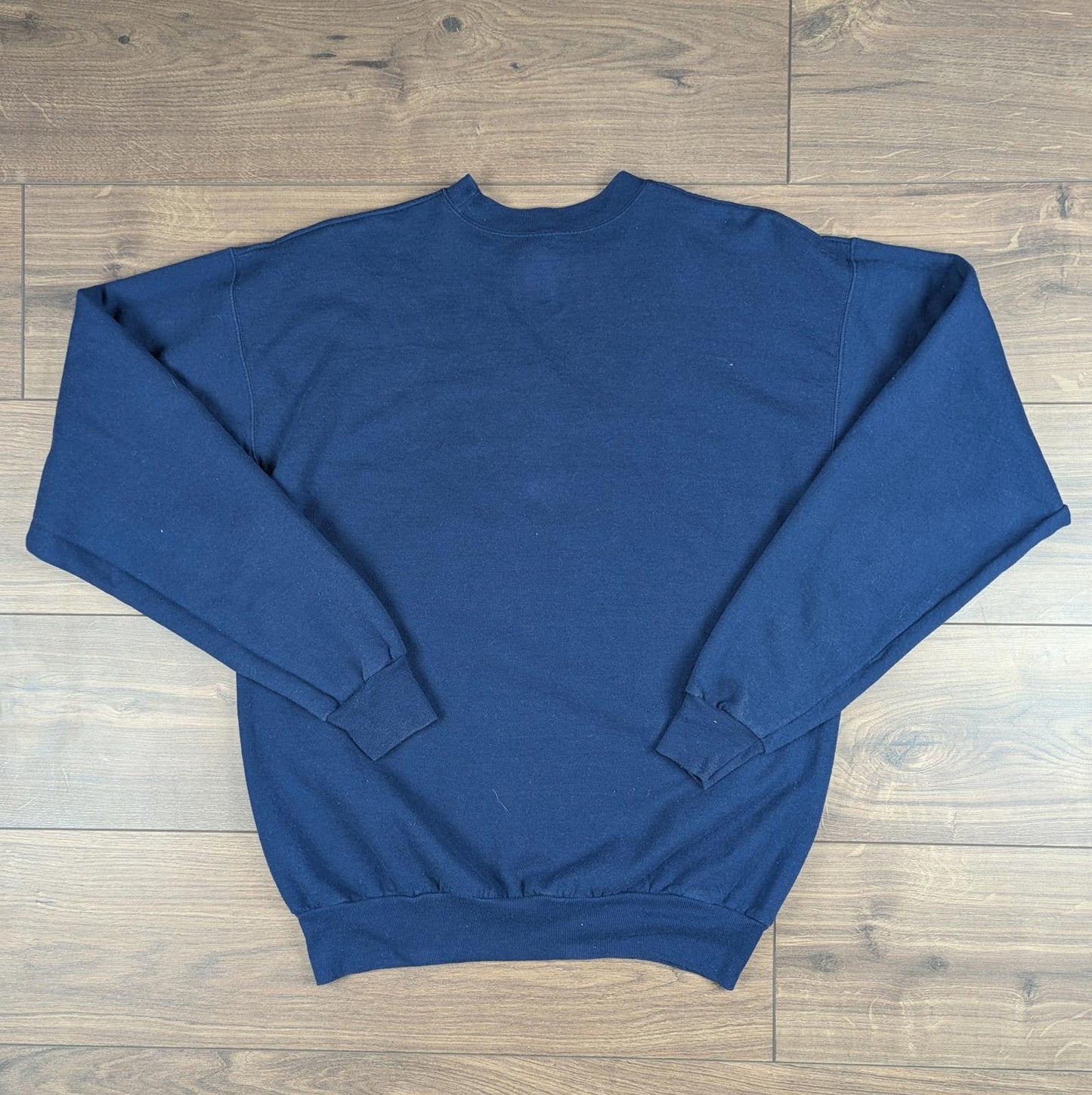 Navy Retro Walt Disney World Hanes Graphic Sweatshirt Size M