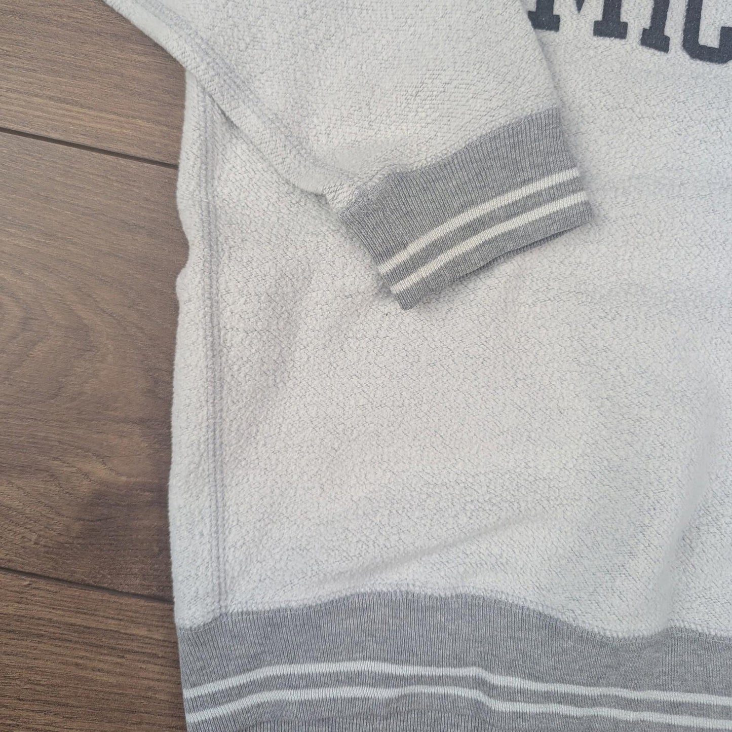 Vintage Reversible Western Michigan Broncos Grey Sweatshirt Size M