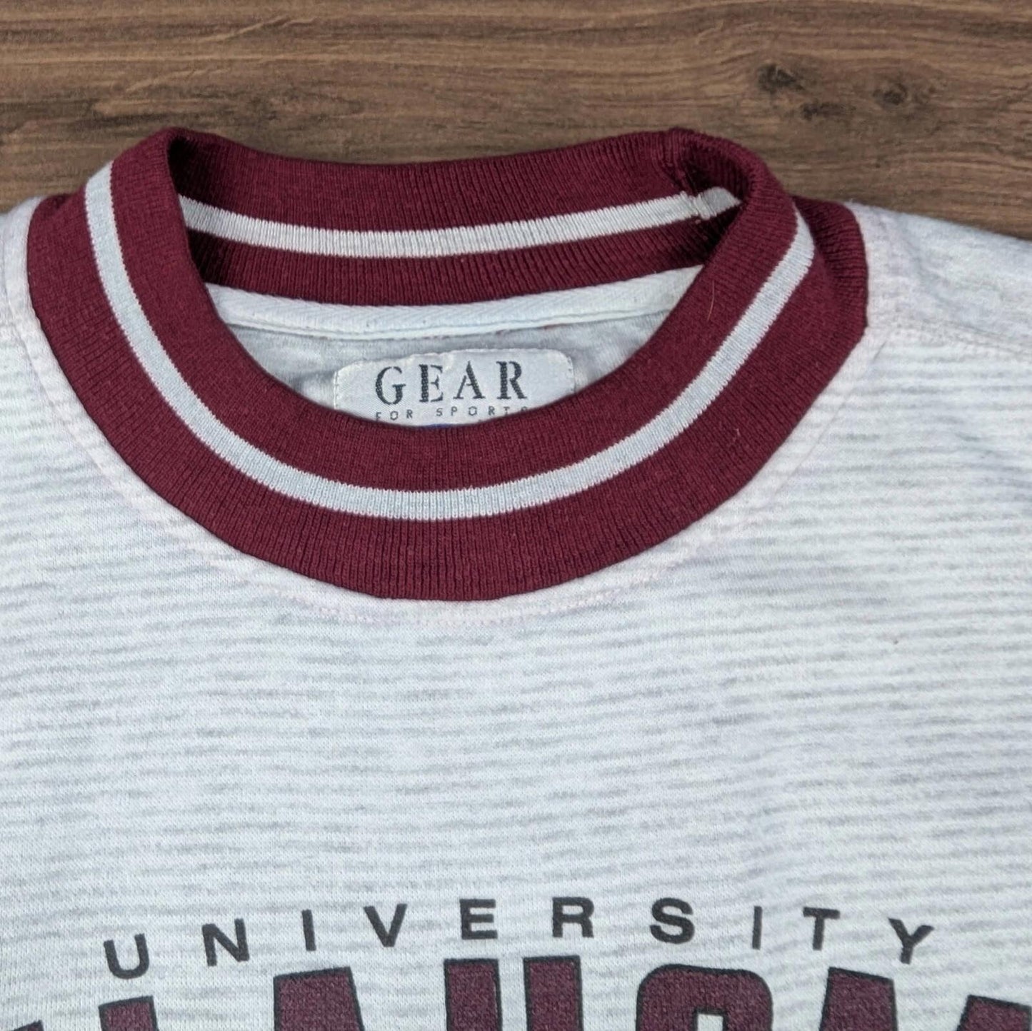 1990s Vintage Oklahoma College Oversized USA Sweatshirt Size XL