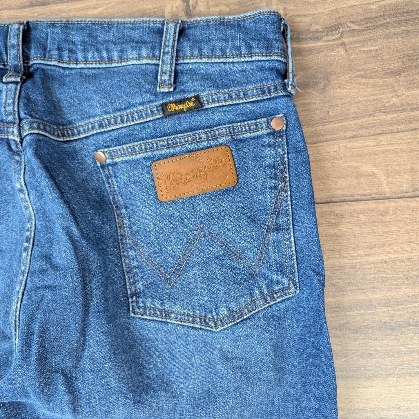 Wrangler Blue Straight Leg Jeans W34 L30