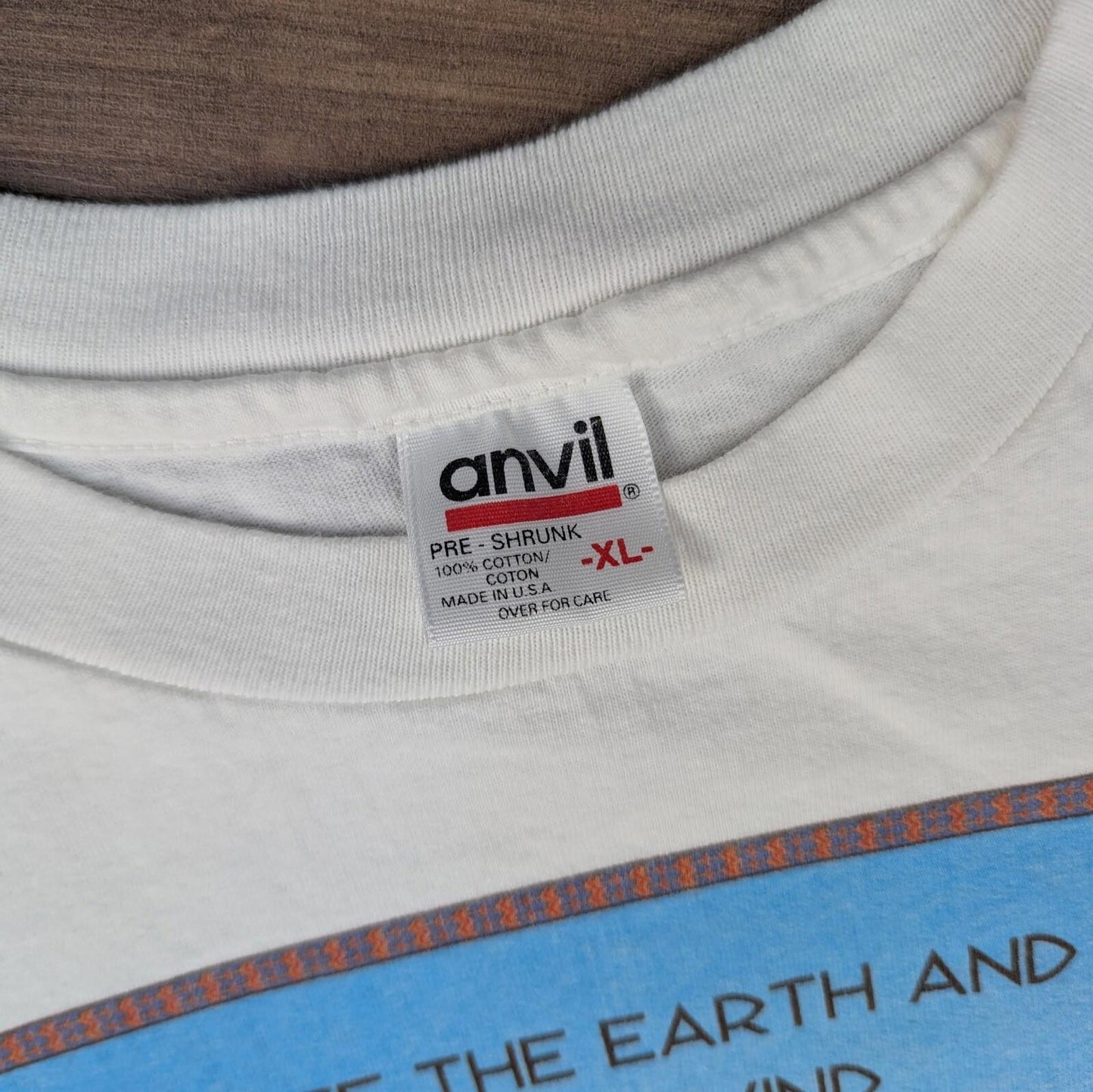 1990s Vintage Single Stitch Eagle Mountains Graphic T-Shirt Size L