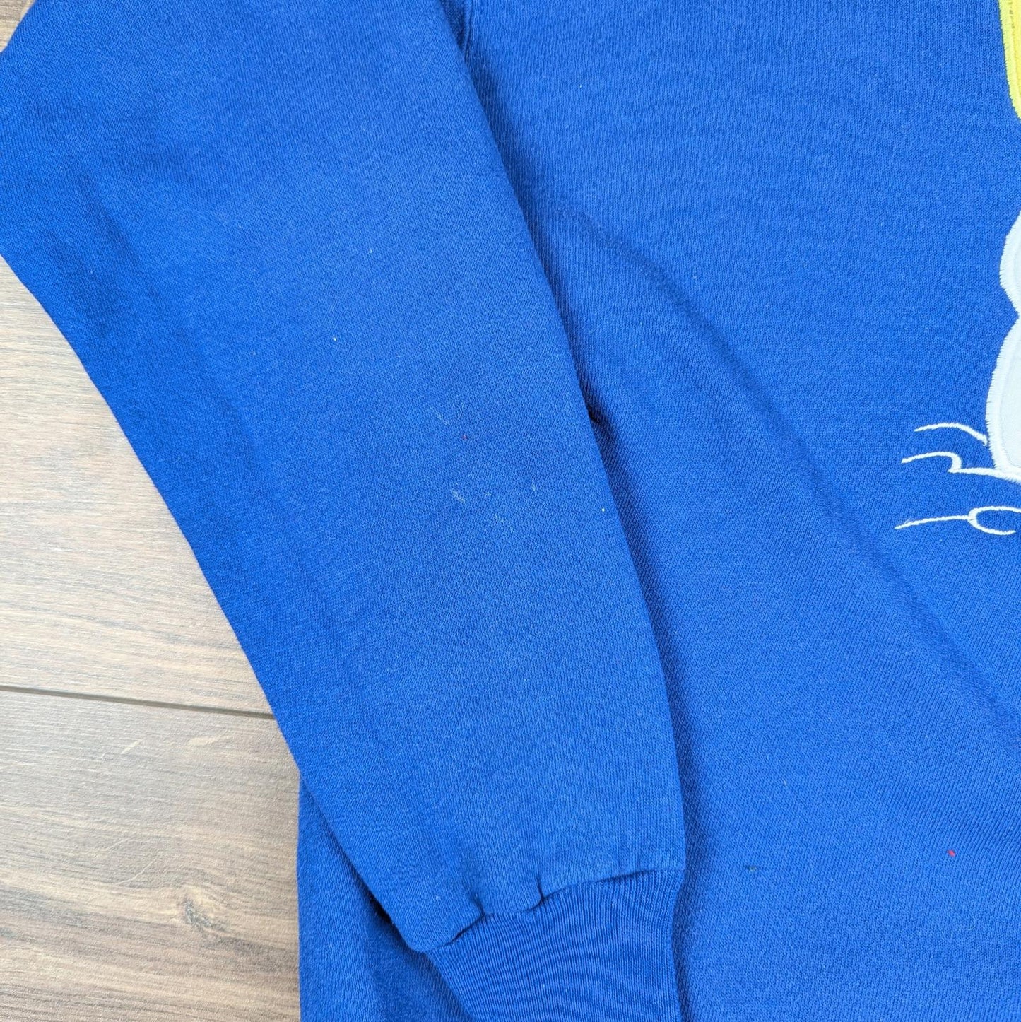 90s Vintage Lee Let it Snow Snowman Christmas Jumper Sweatshirt Size L