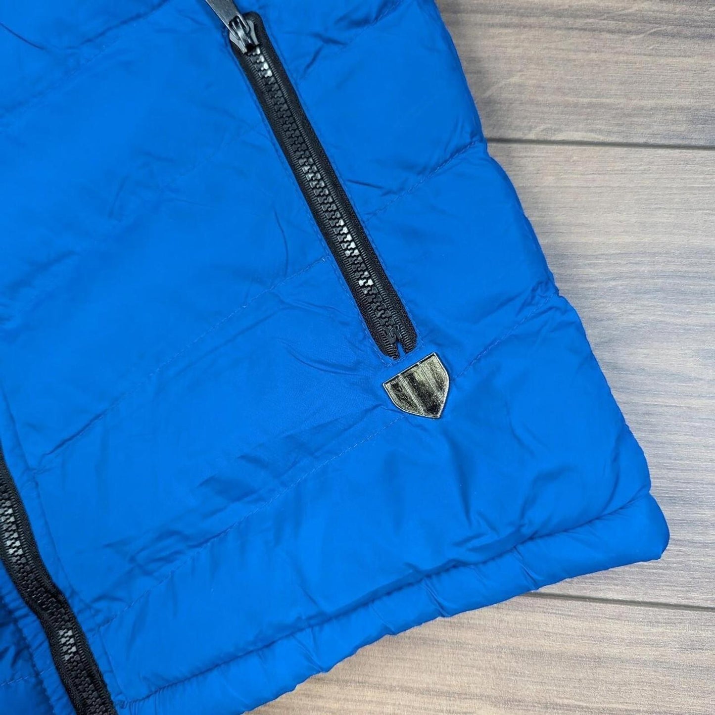 Vintage 1990's Polo Ralph Lauren Blue Puffer Gilet Bodywarmer Men's M
