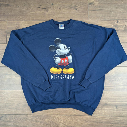 2000s Vintage Disneyland Resort Mickey Mouse Graphic Sweatshirt Size XXL