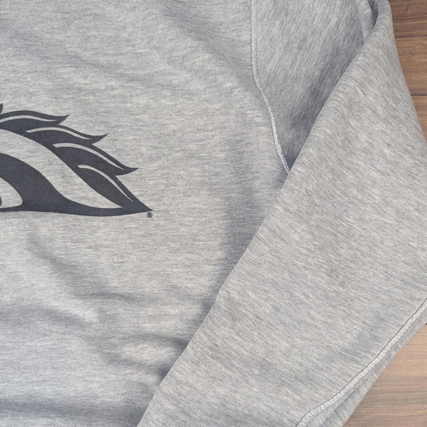 Vintage Reversible Western Michigan Broncos Grey Sweatshirt Size M