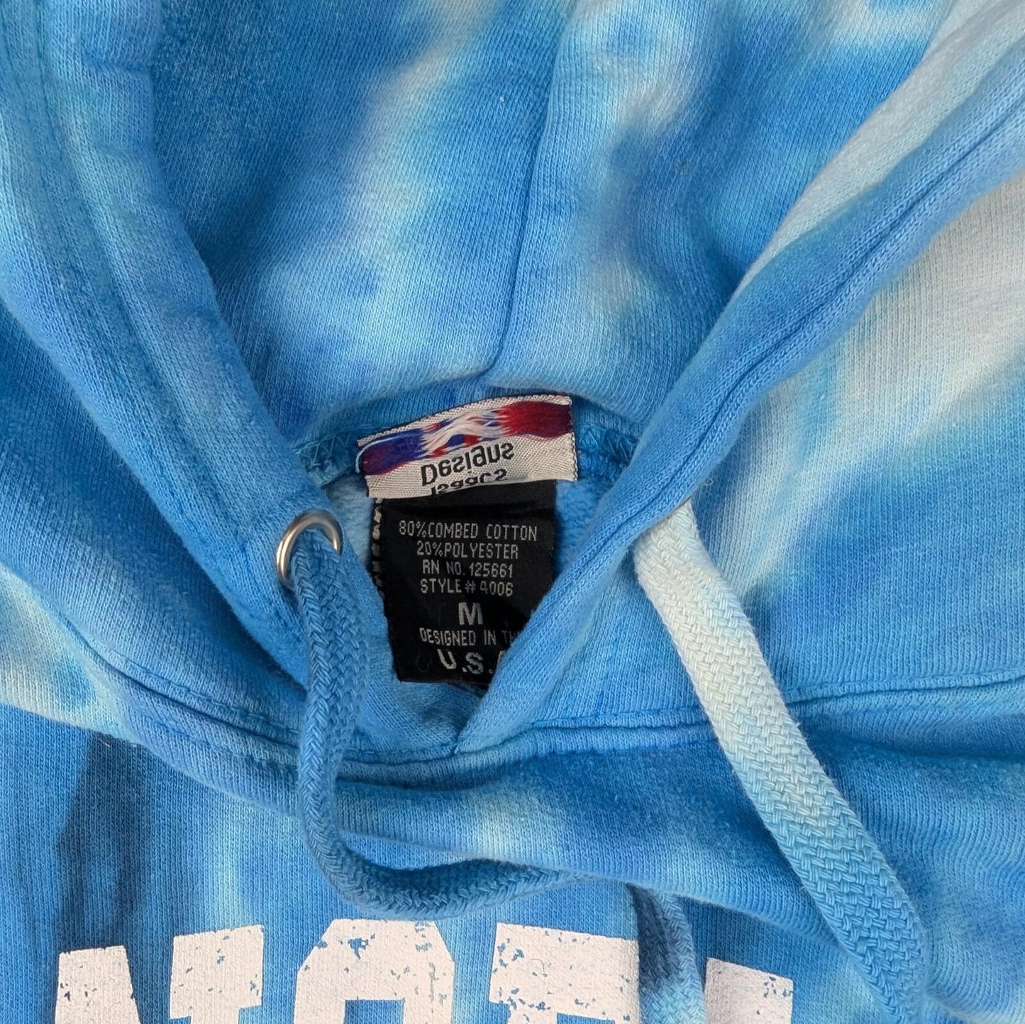 Rangely Maine Tie-Dye Hoodie Sweatshirt