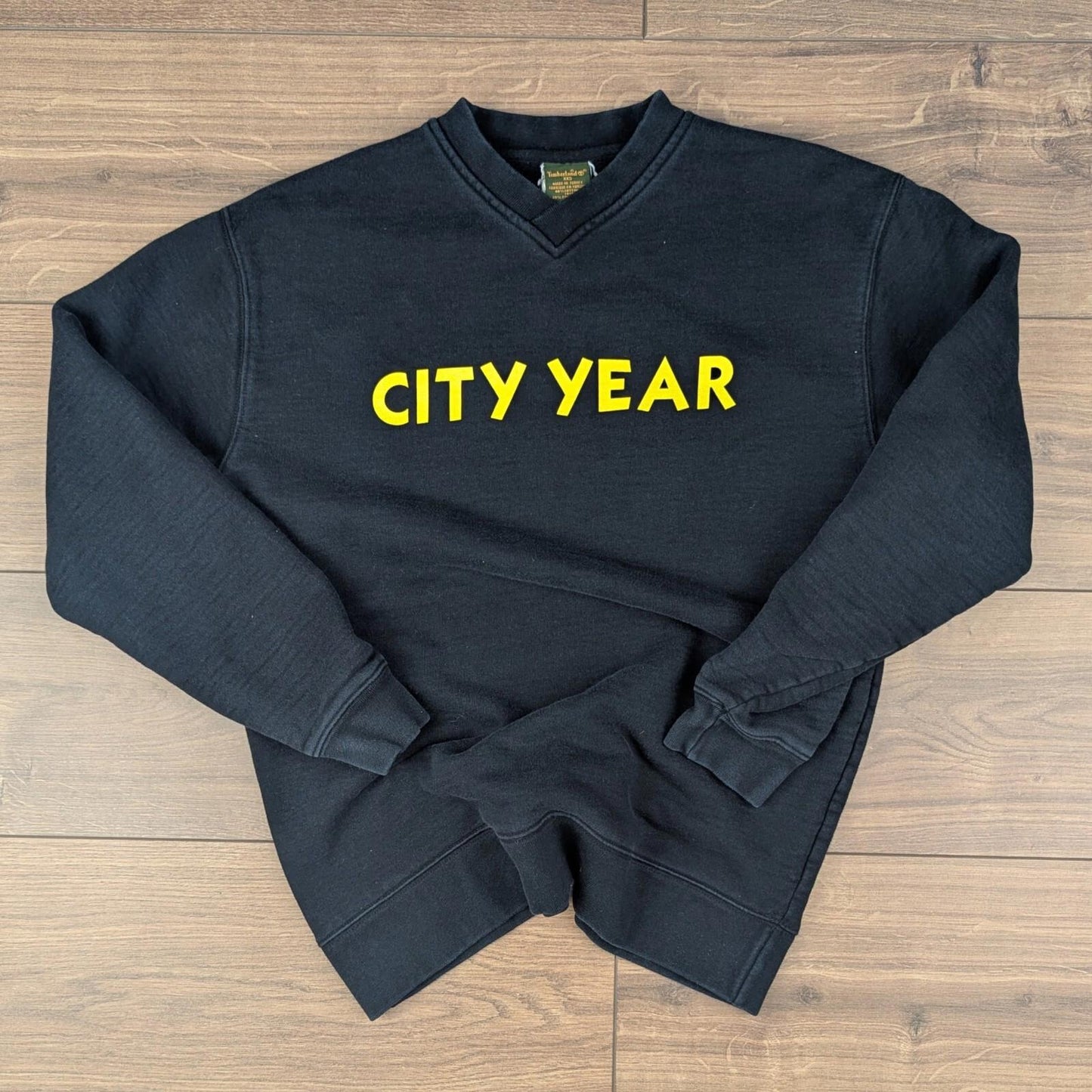 Vintage 2000s Timberland Black Heavyweight Sweatshirt Size Size XS