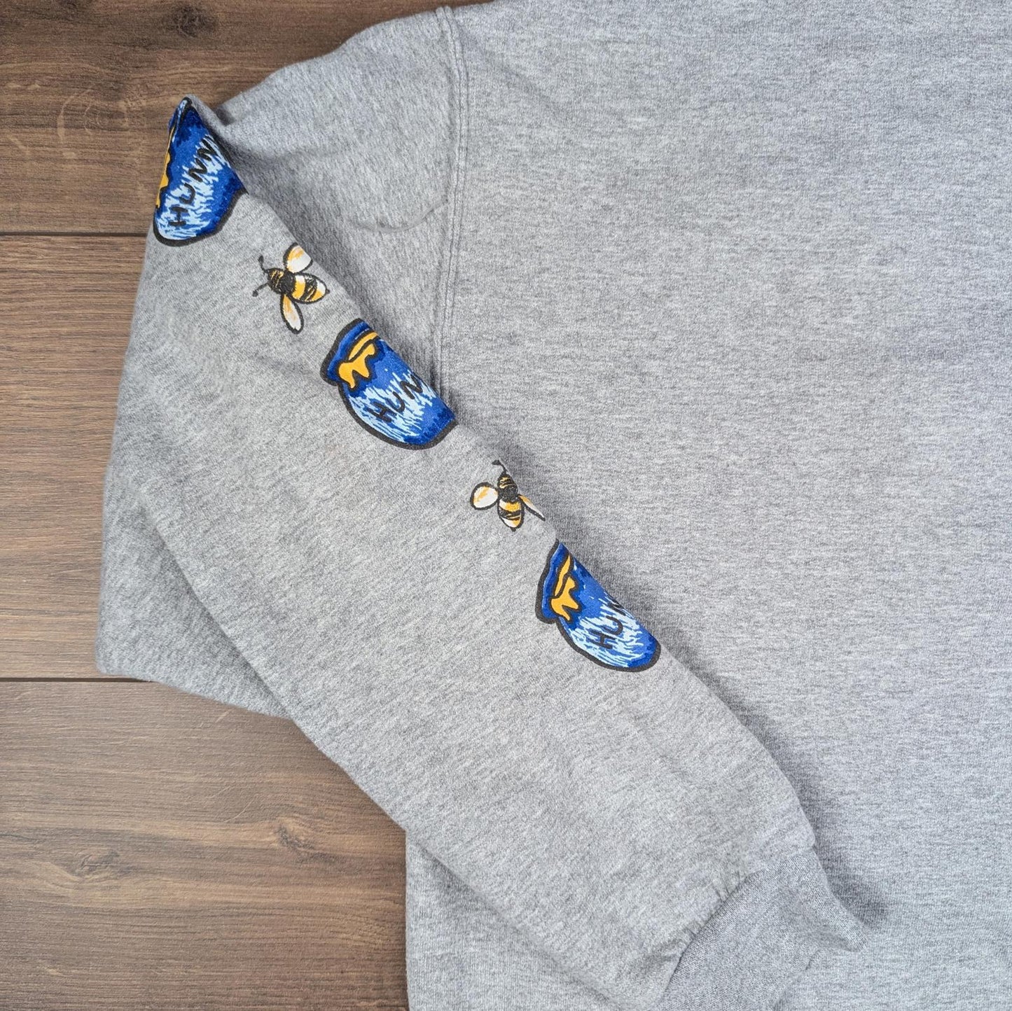 Grey Disney Winnie the Pooh Graphic Sweatshirt Size L