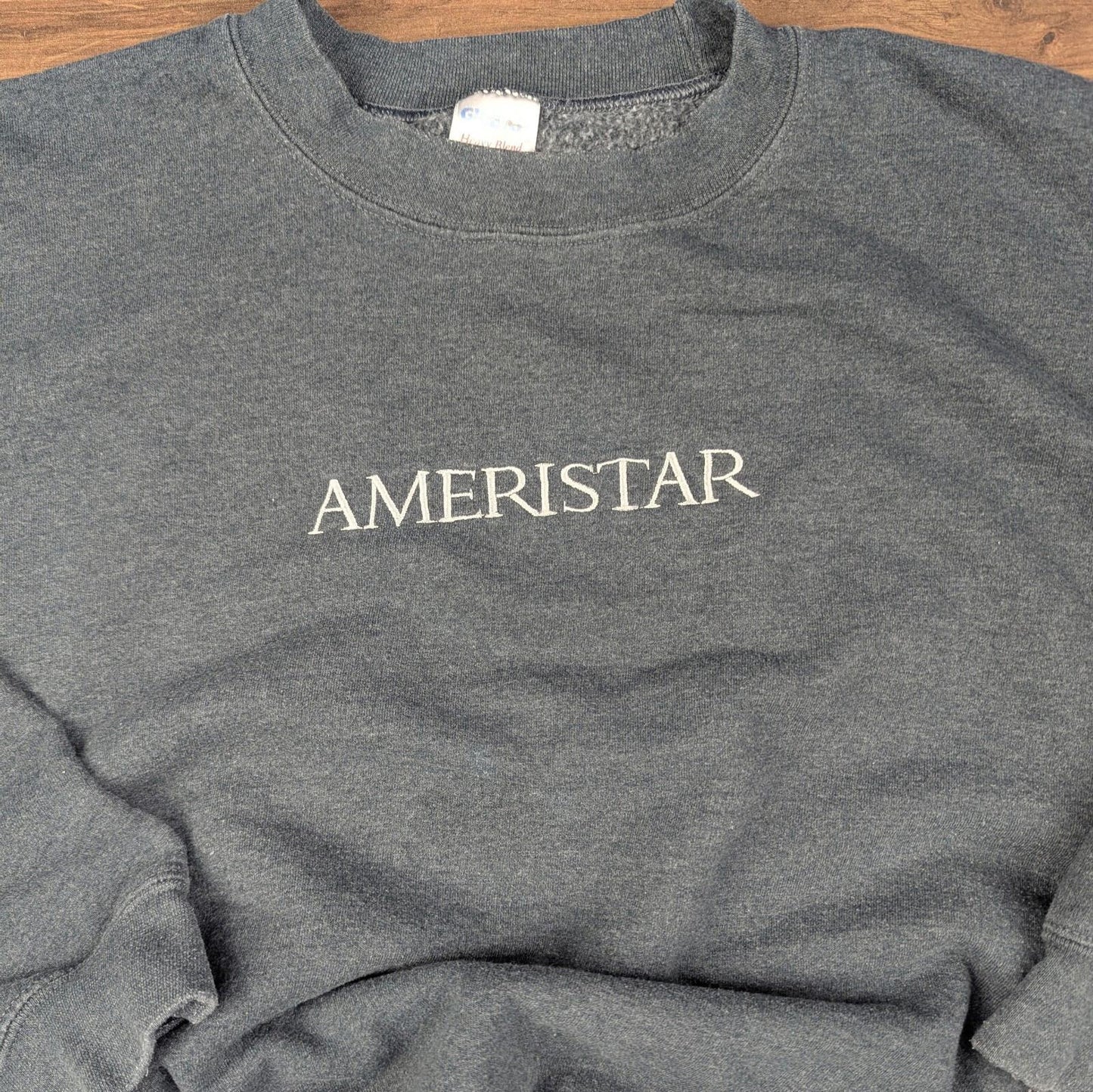 Embroidered Ameristar Vintage Grey Sweatshirt Size XL