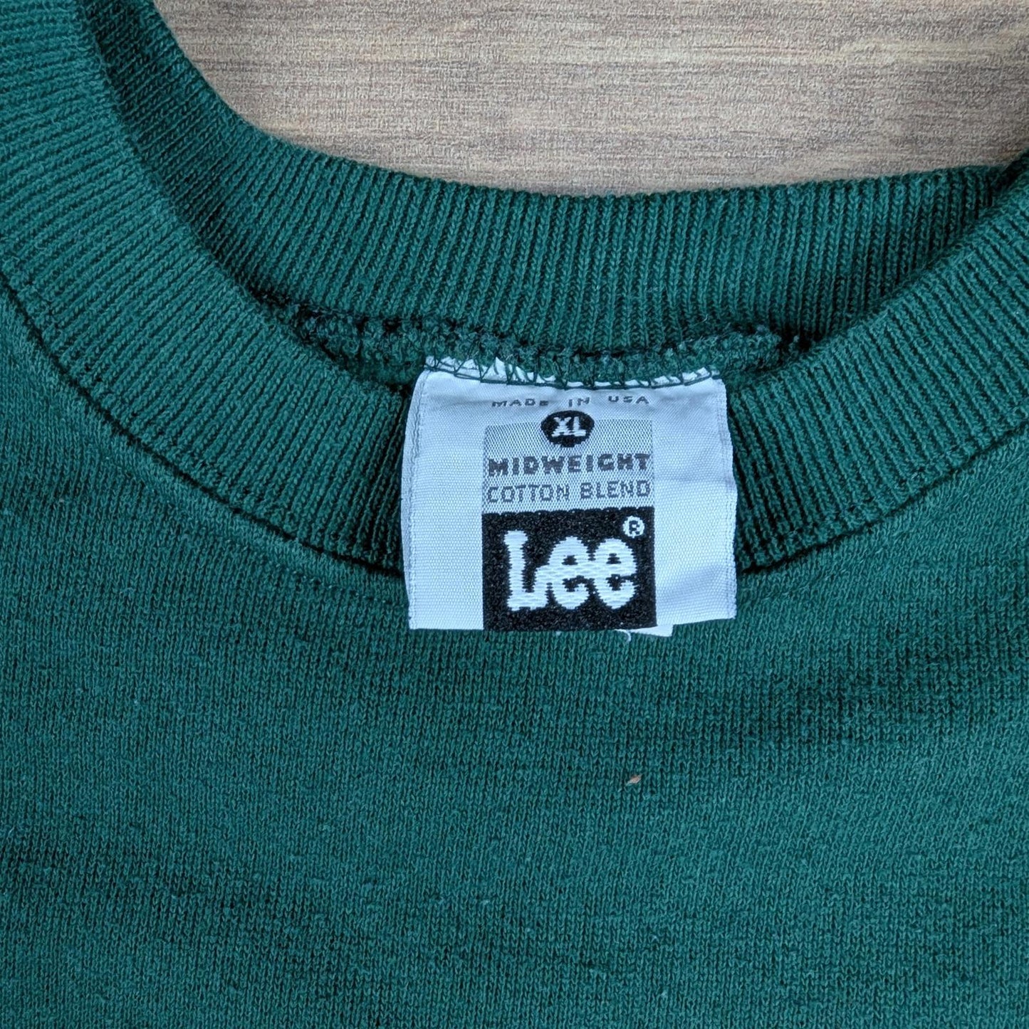 Lee 90s Vintage University Graphic Christmas Jumper Sweatshirt