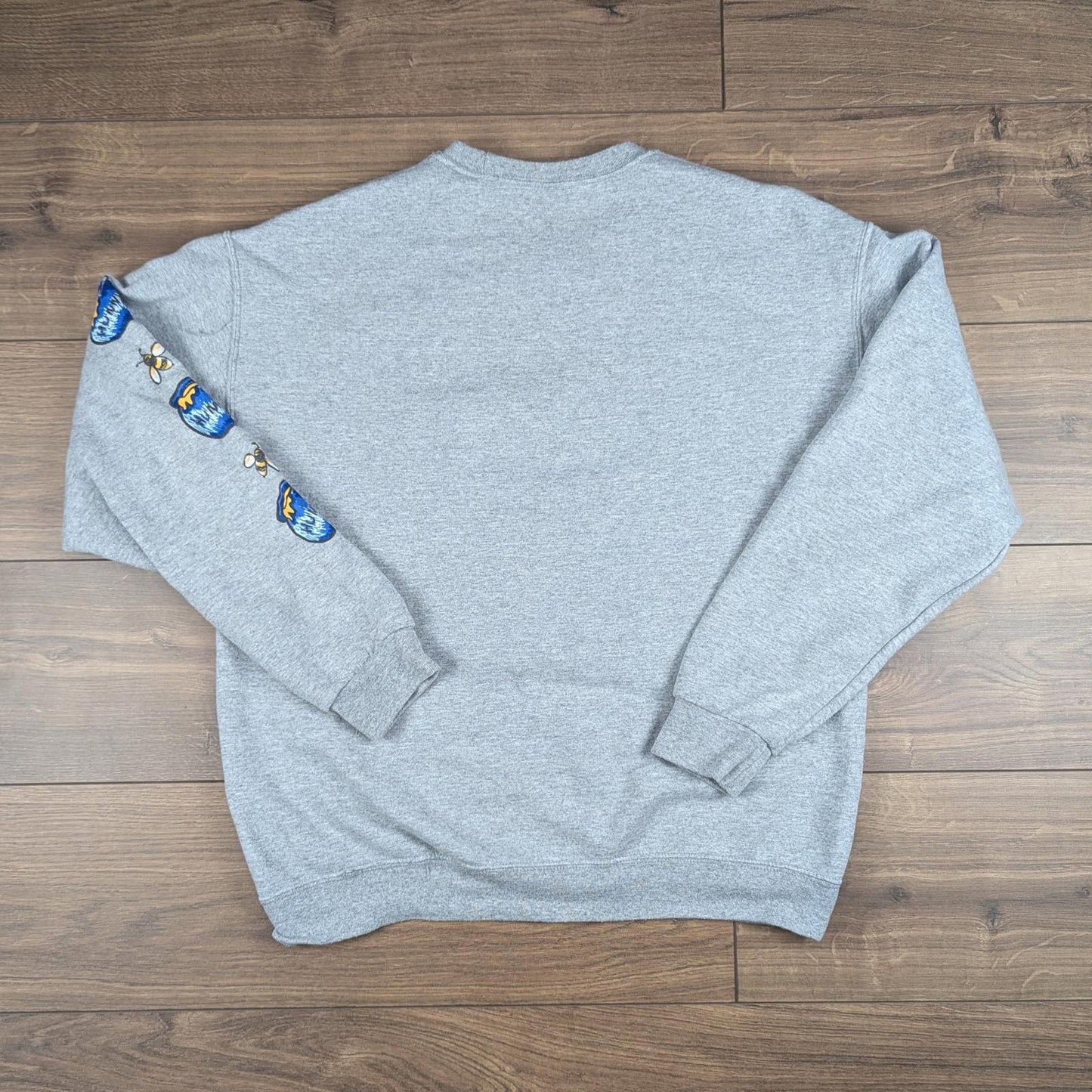 Grey Disney Winnie the Pooh Graphic Sweatshirt Size L