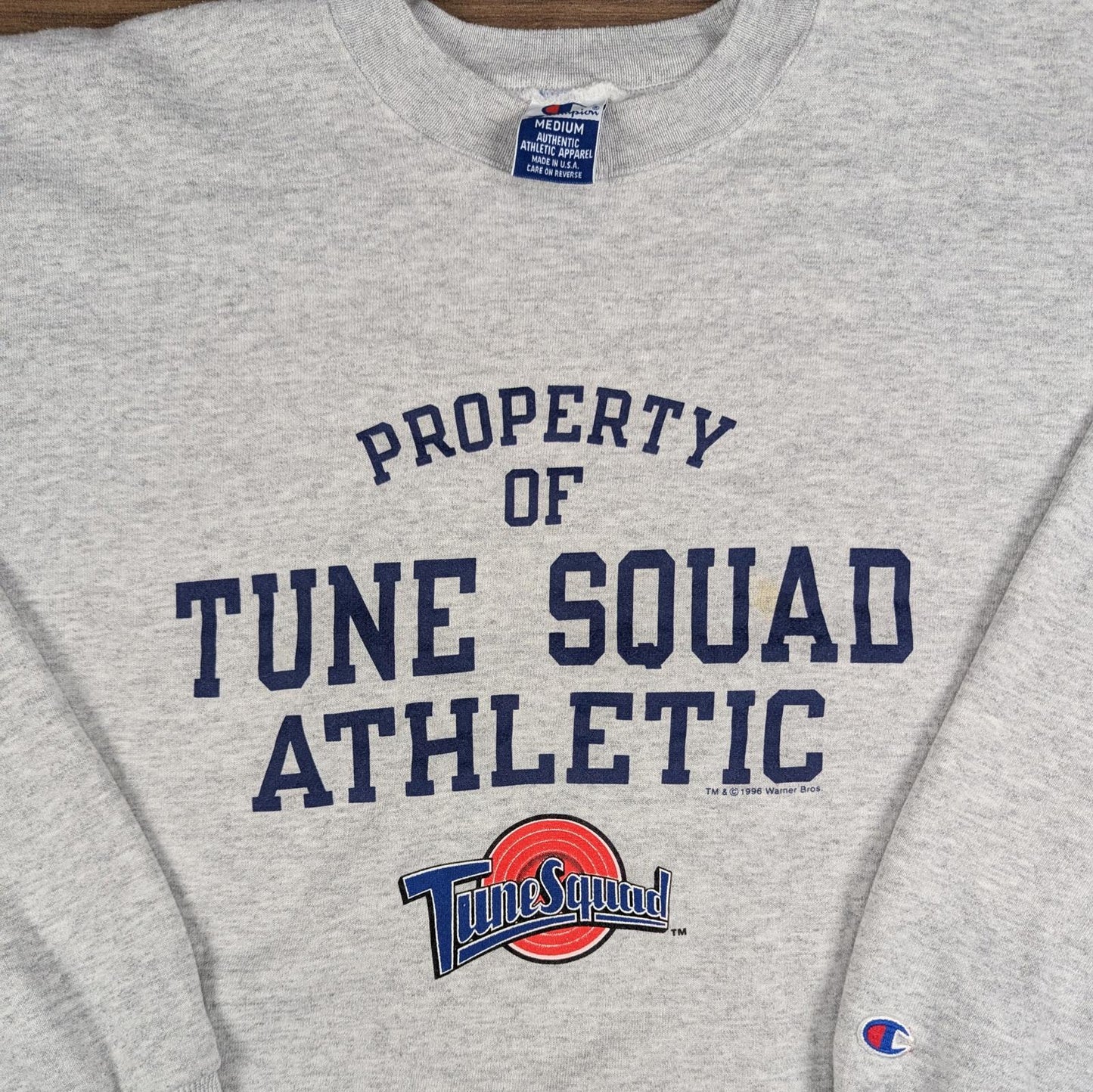 1990s Vintage Champion Tune Squad Athletic Looney Tunes Sweatshirt