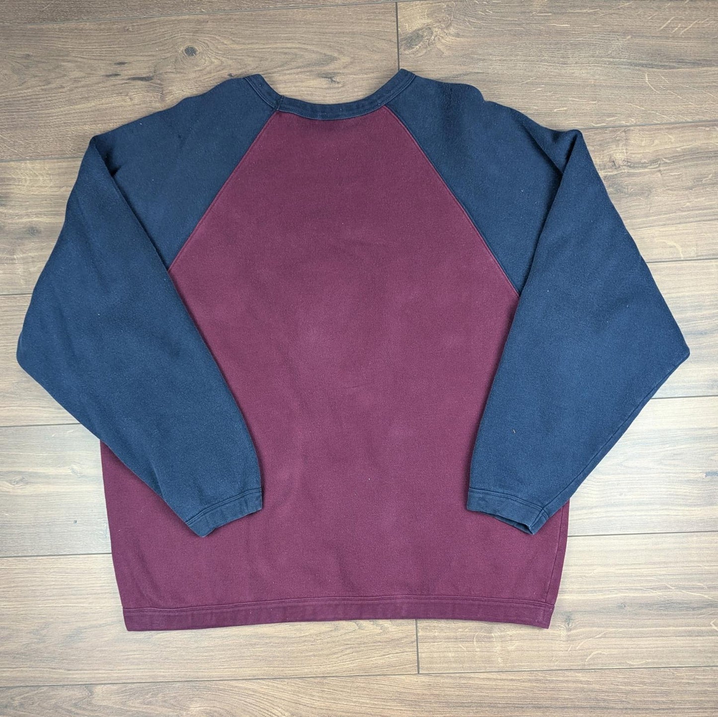 90s Vintage Warner Bros Scooby Doo Embroidered Varsity Burgundy Sweatshirt