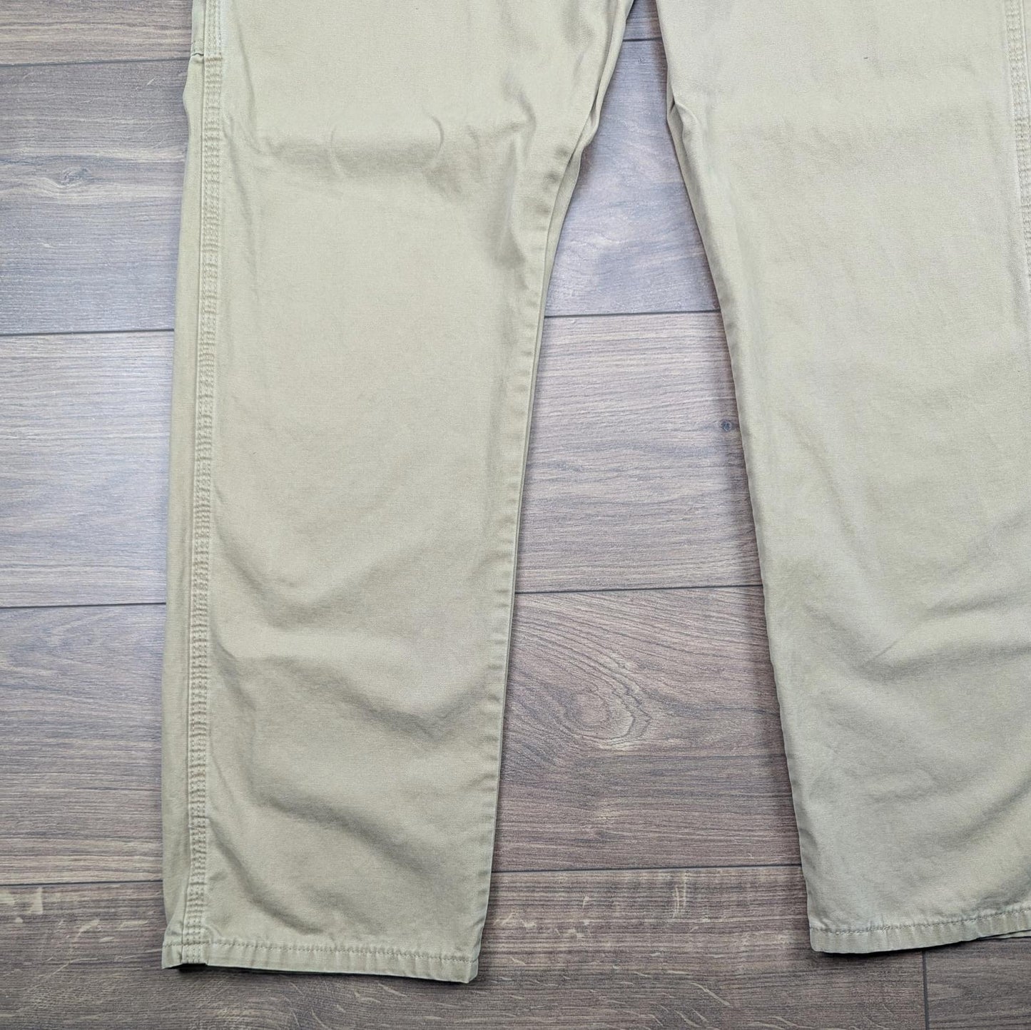 Tan Vintage Wrangler Carpenter Jeans  Trousers Cargo Straight Leg W36 L34