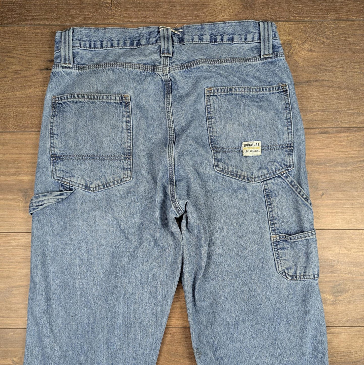 Vintage Levi's Jeans Baggy Carpenter Hip-Hop Skater Straight Leg W34 L34