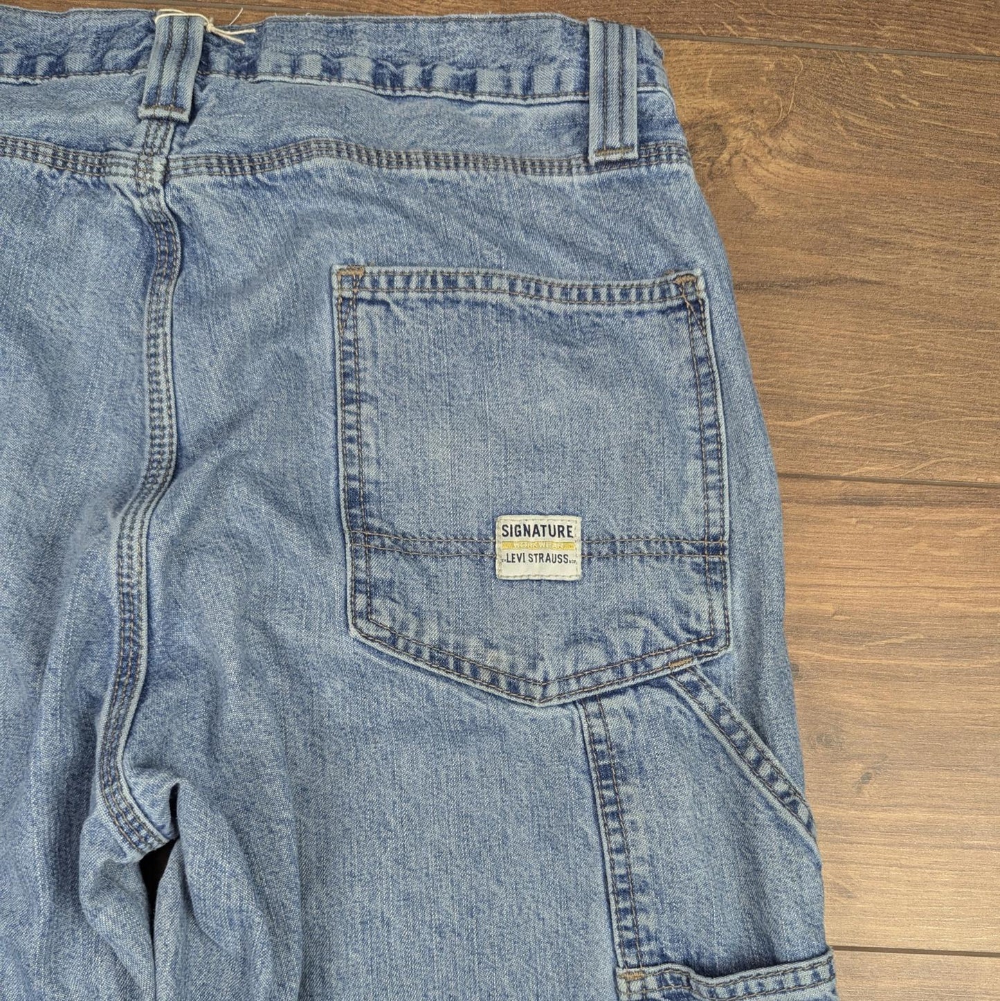 Vintage Levi's Jeans Baggy Carpenter Hip-Hop Skater Straight Leg W34 L34