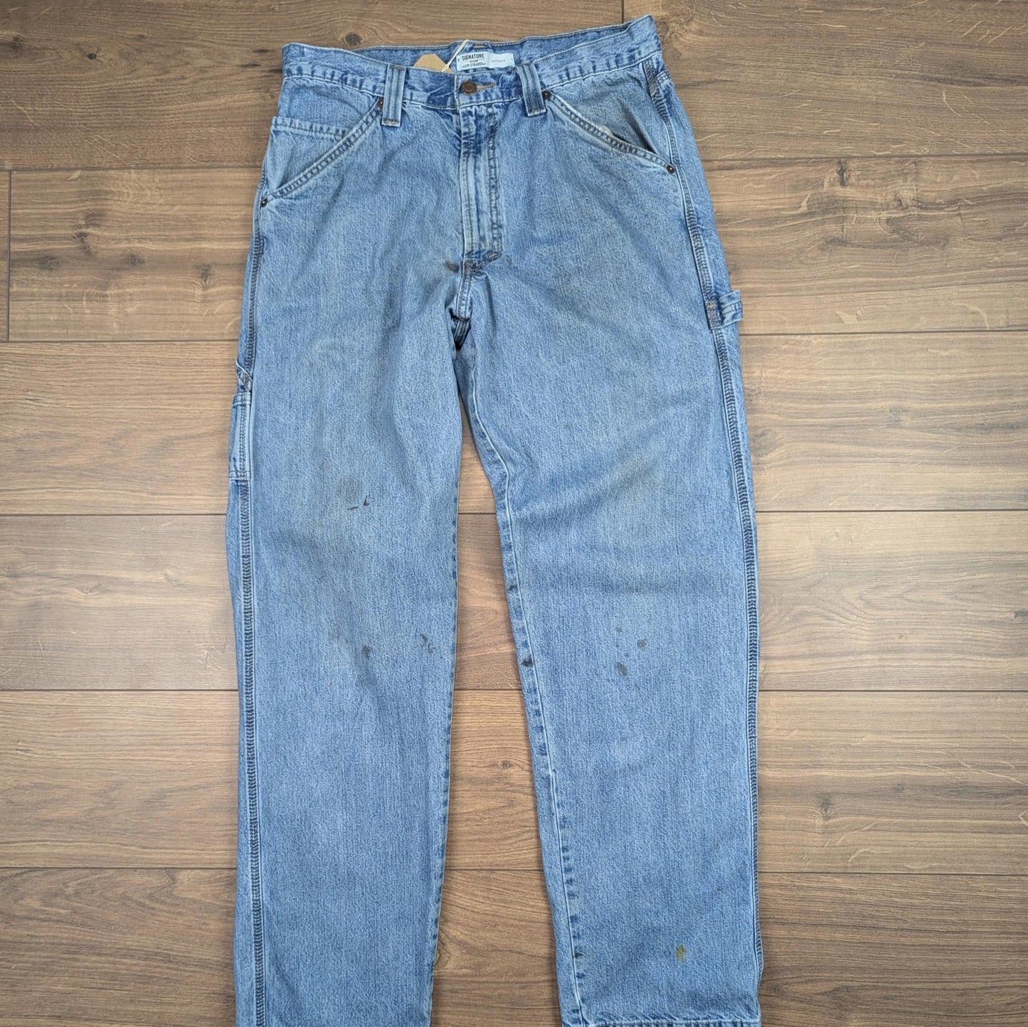 Vintage Levi's Jeans Baggy Carpenter Hip-Hop Skater Straight Leg W34 L34