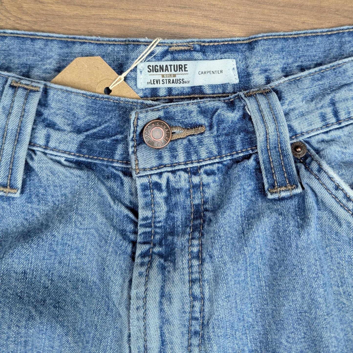 Vintage Levi's Jeans Baggy Carpenter Hip-Hop Skater Straight Leg W34 L34