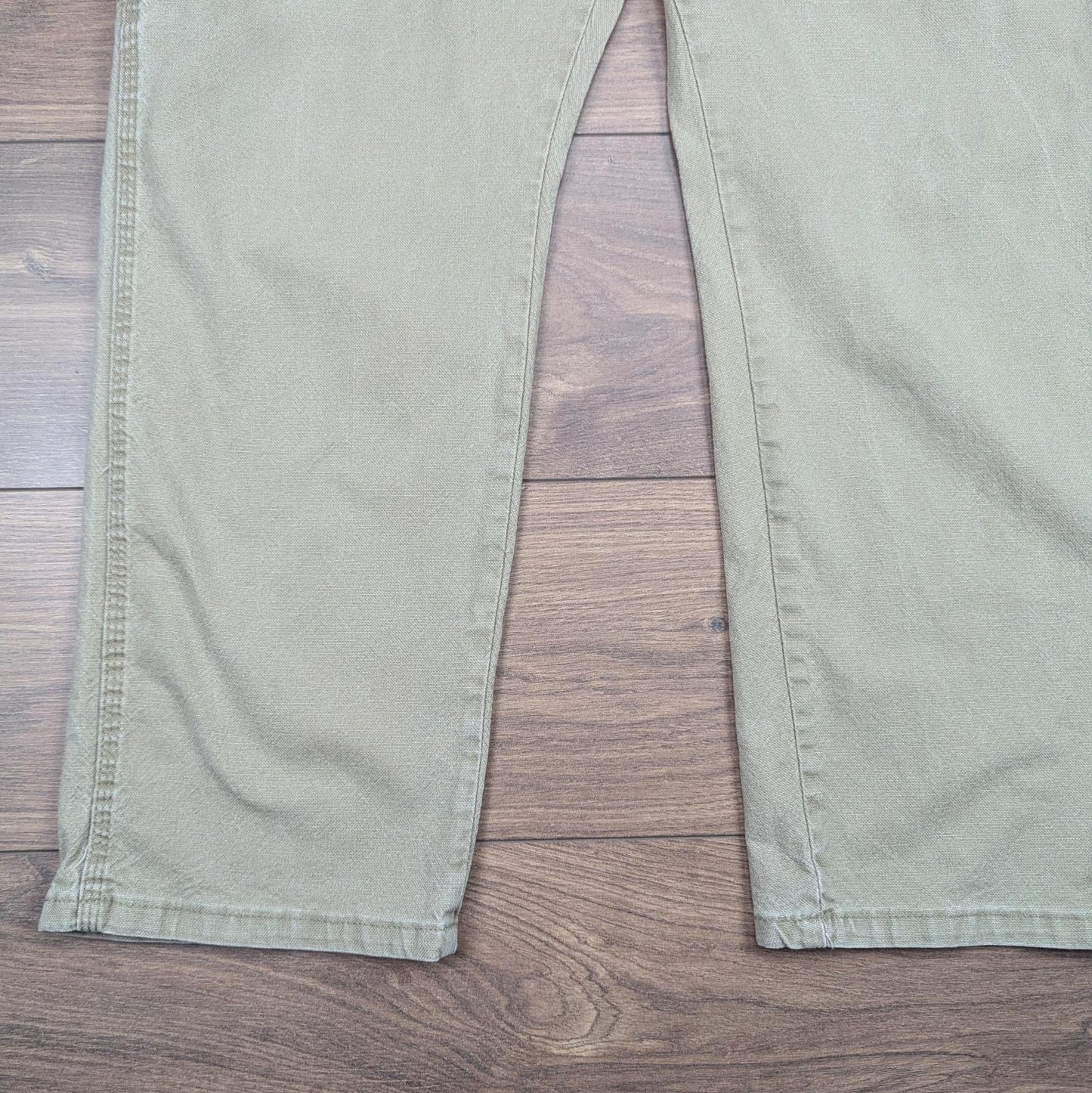 Brown Vintage Wrangler Carpenter Pants Jeans Baggy Cargo Straight Leg W38 L30