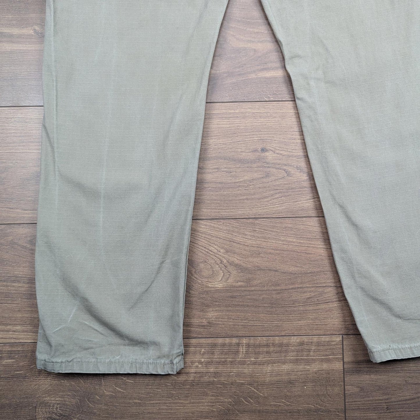 Beige Vintage Wrangler Riggs Workwear Carpenter Pants Cargo Straight Leg W36 L30