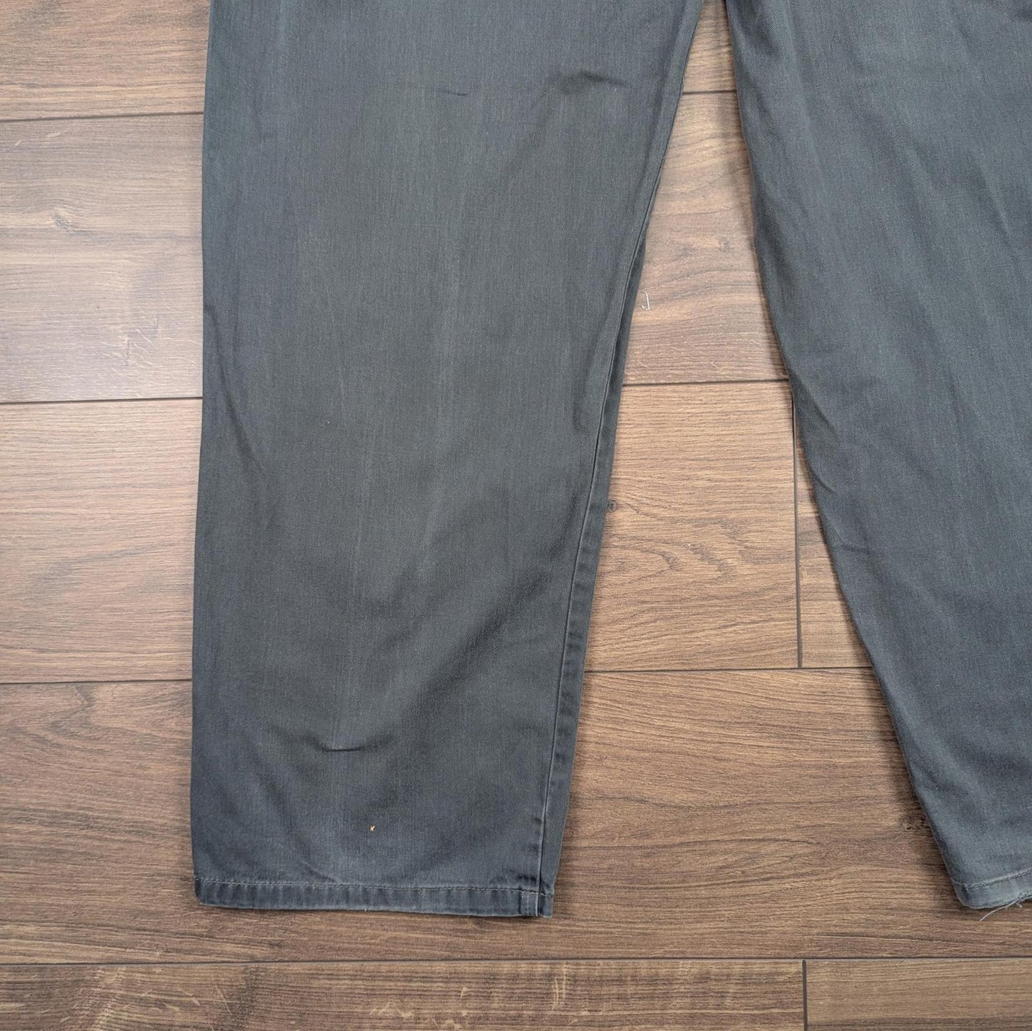 Grey Vintage Wrangler Carpenter Pants Baggy Cargo Hip-Hop Skater W38 L32