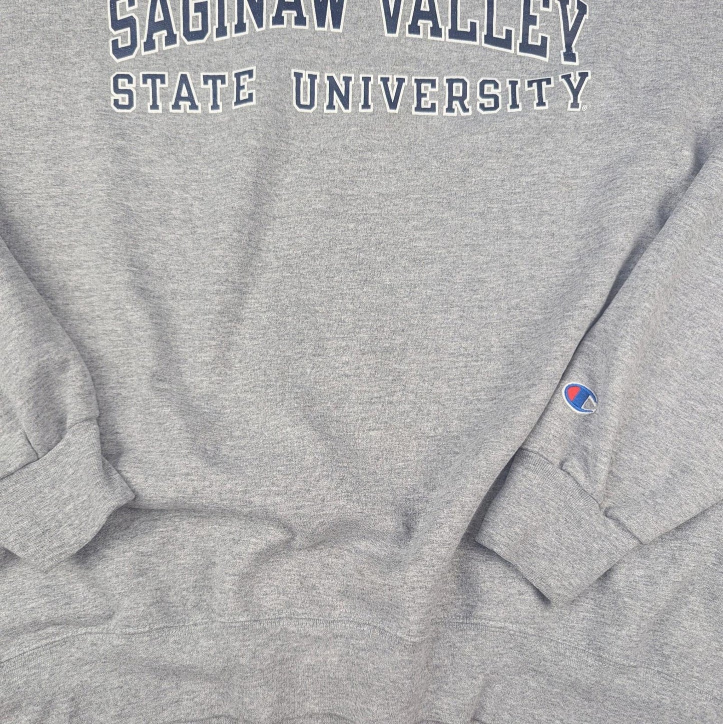 Early 2000s Vintage Champion College Grey Graphic Sweatshirt Size XL