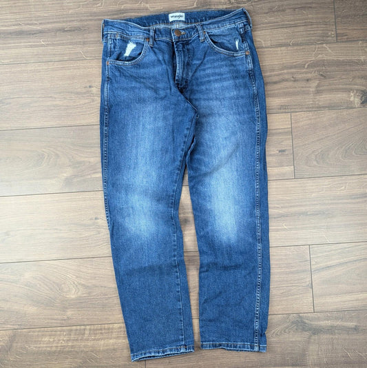 Wrangler Blue Straight Leg Jeans W34 L30