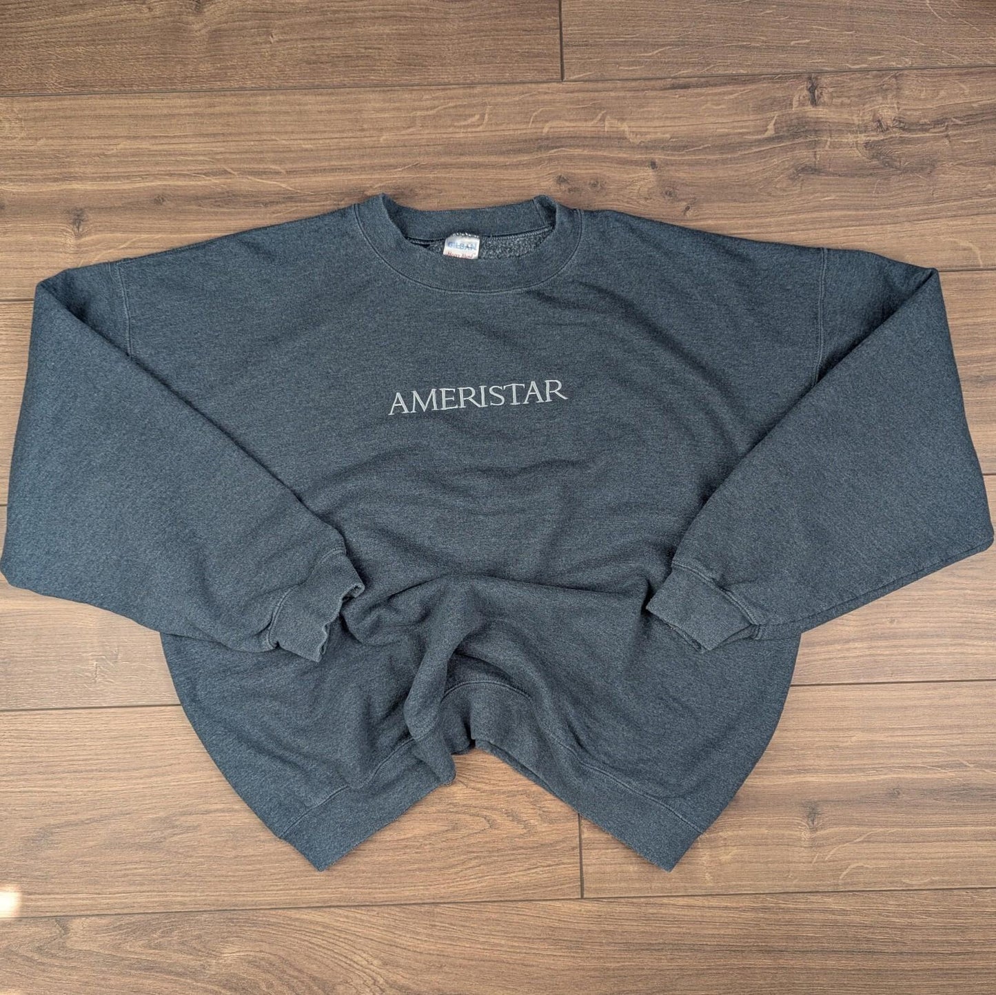 Embroidered Ameristar Vintage Grey Sweatshirt Size XL
