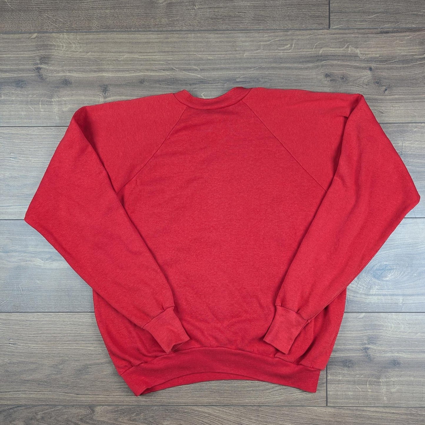 80s Vintage Rudolf Reindeer Retro Christmas Jumper Sweatshirt Size M