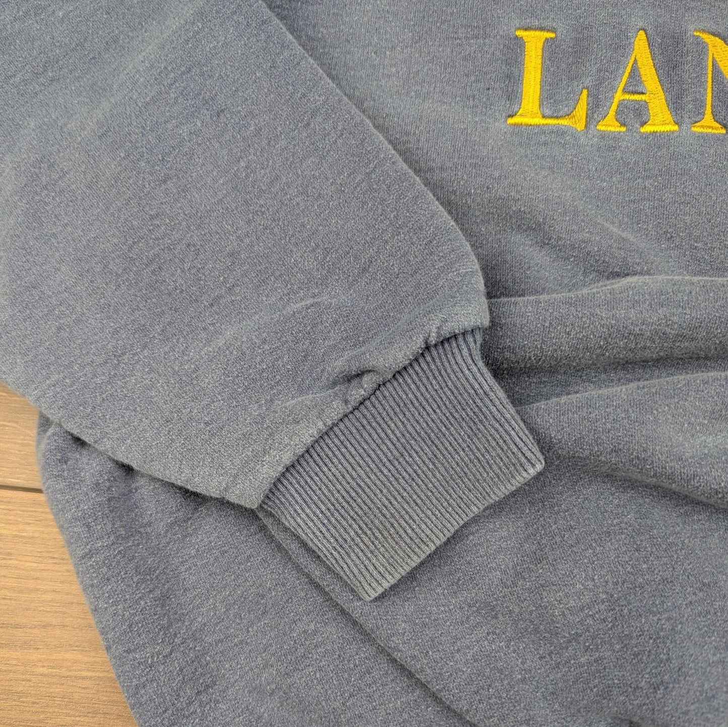Blue Lancers Canada 100% Cotton Vintage Oversized Embroidered Sweatshirt Size L
