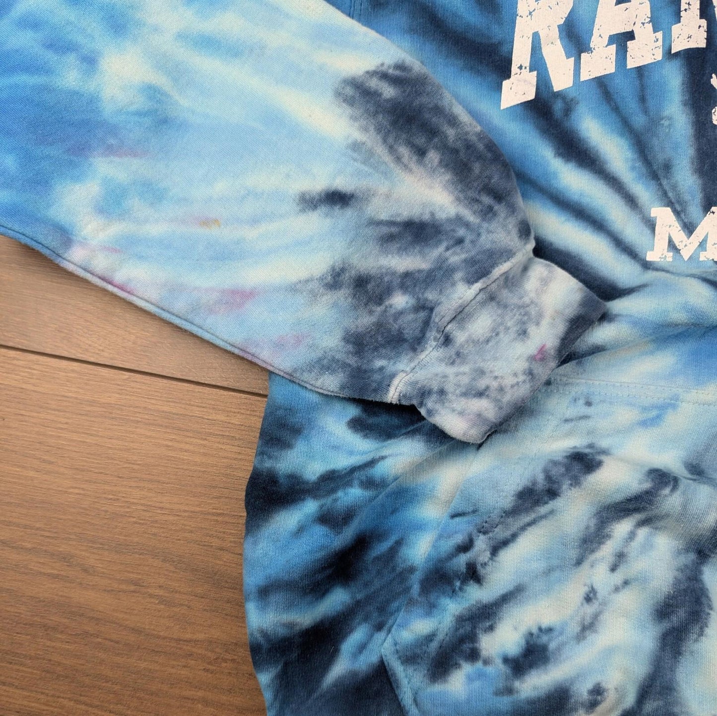Rangely Maine Tie-Dye Hoodie Sweatshirt