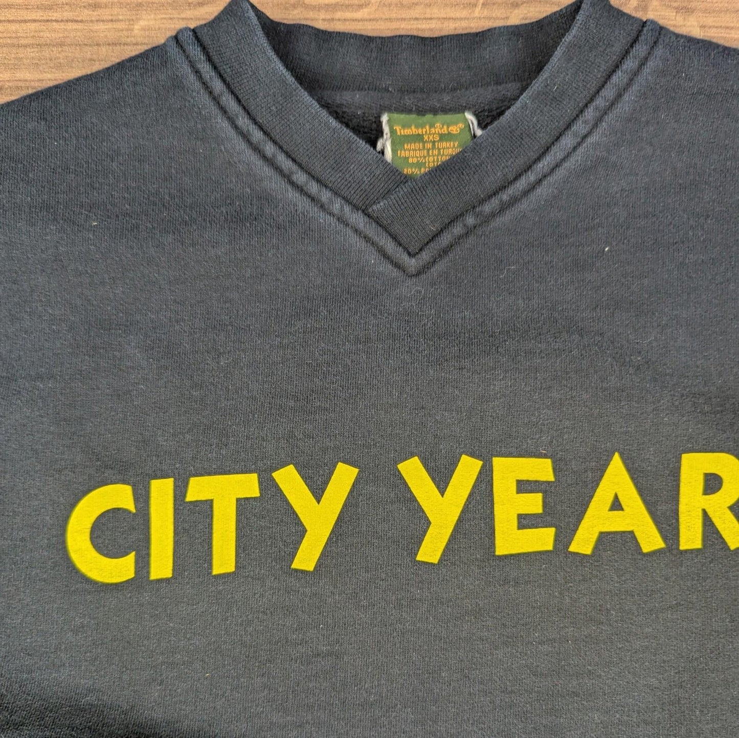 Vintage 2000s Timberland Black Heavyweight Sweatshirt Size Size XS