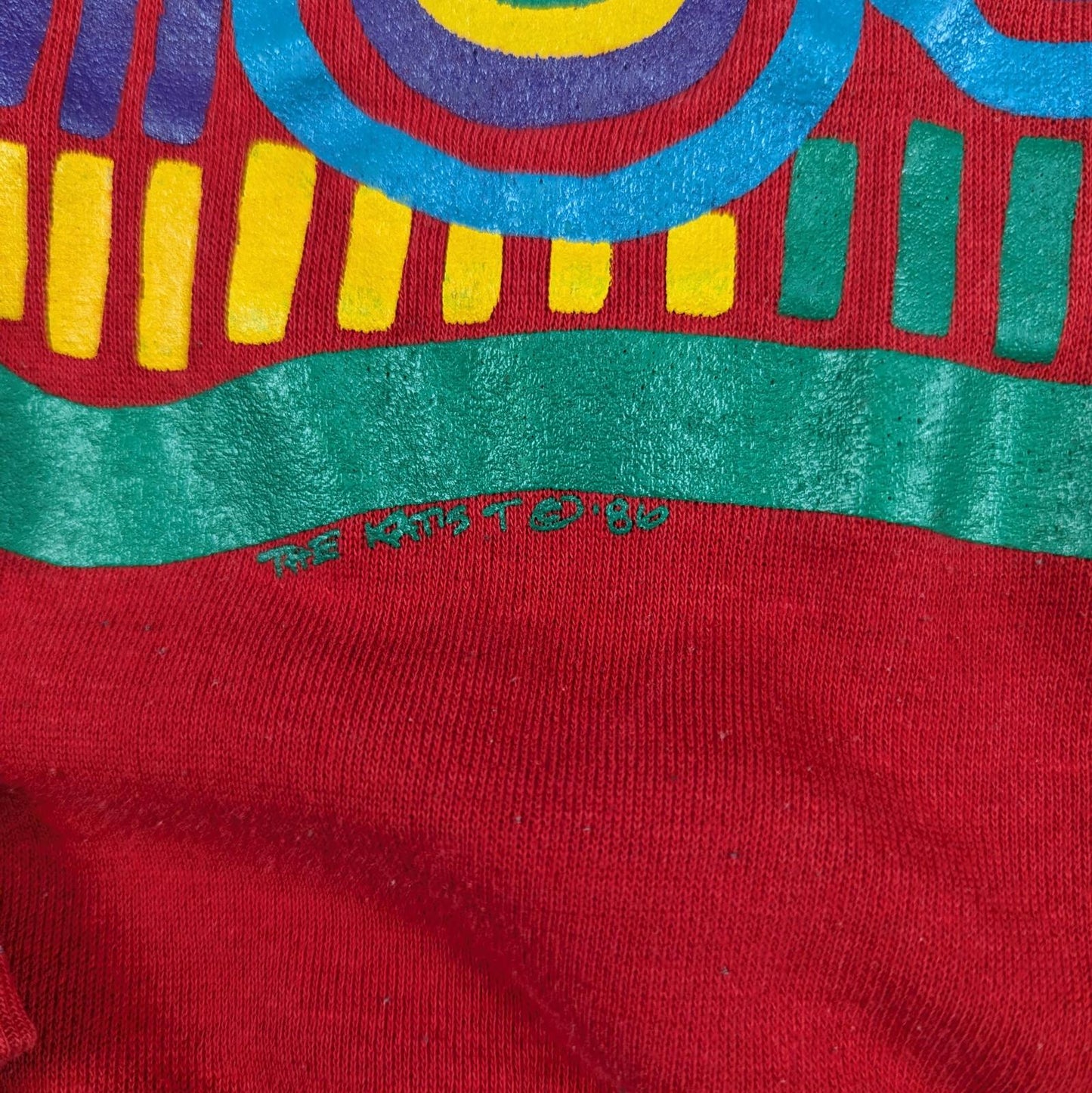 80s Vintage Rudolf Reindeer Retro Christmas Jumper Sweatshirt Size M