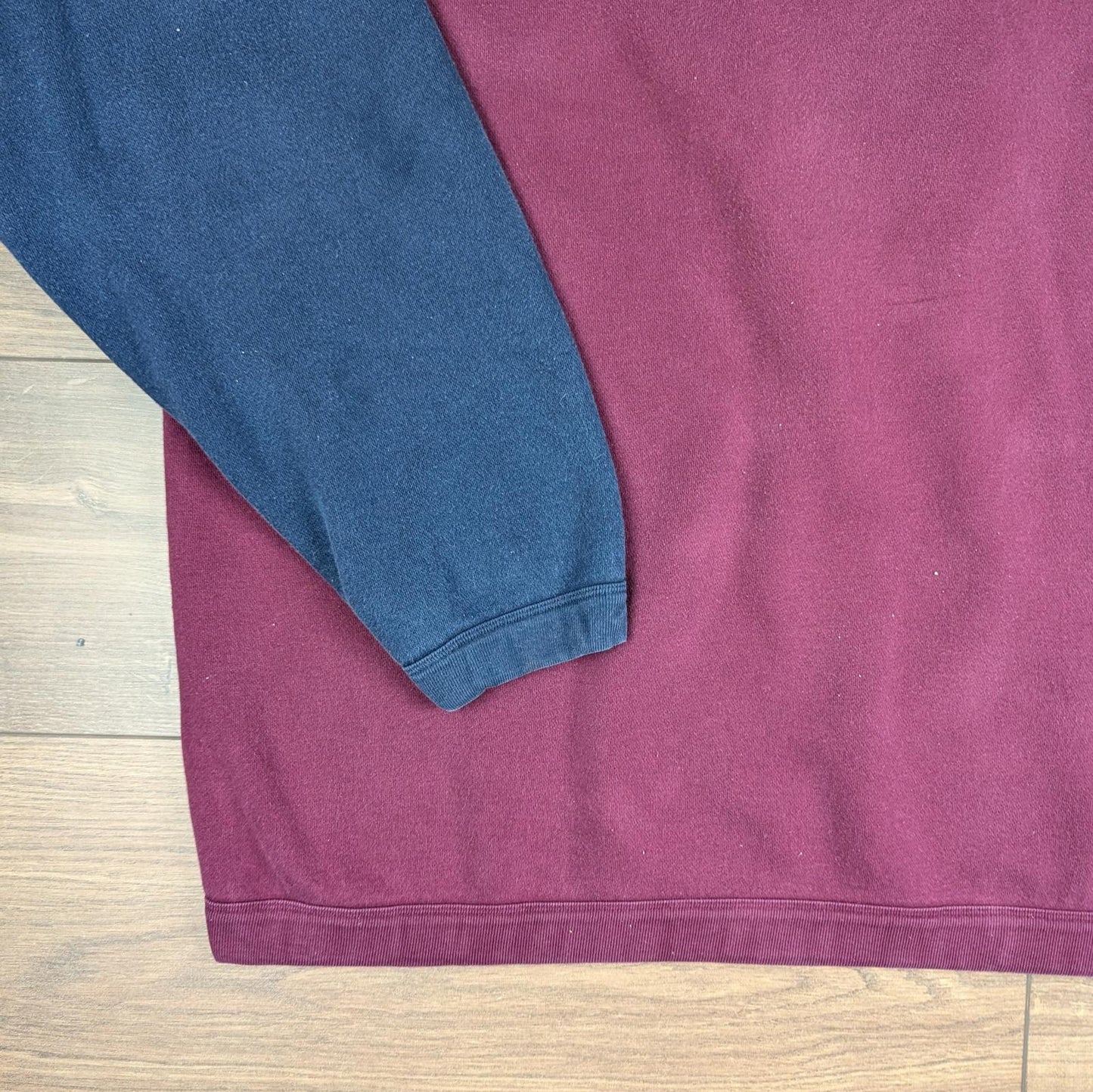 90s Vintage Warner Bros Scooby Doo Embroidered Varsity Burgundy Sweatshirt