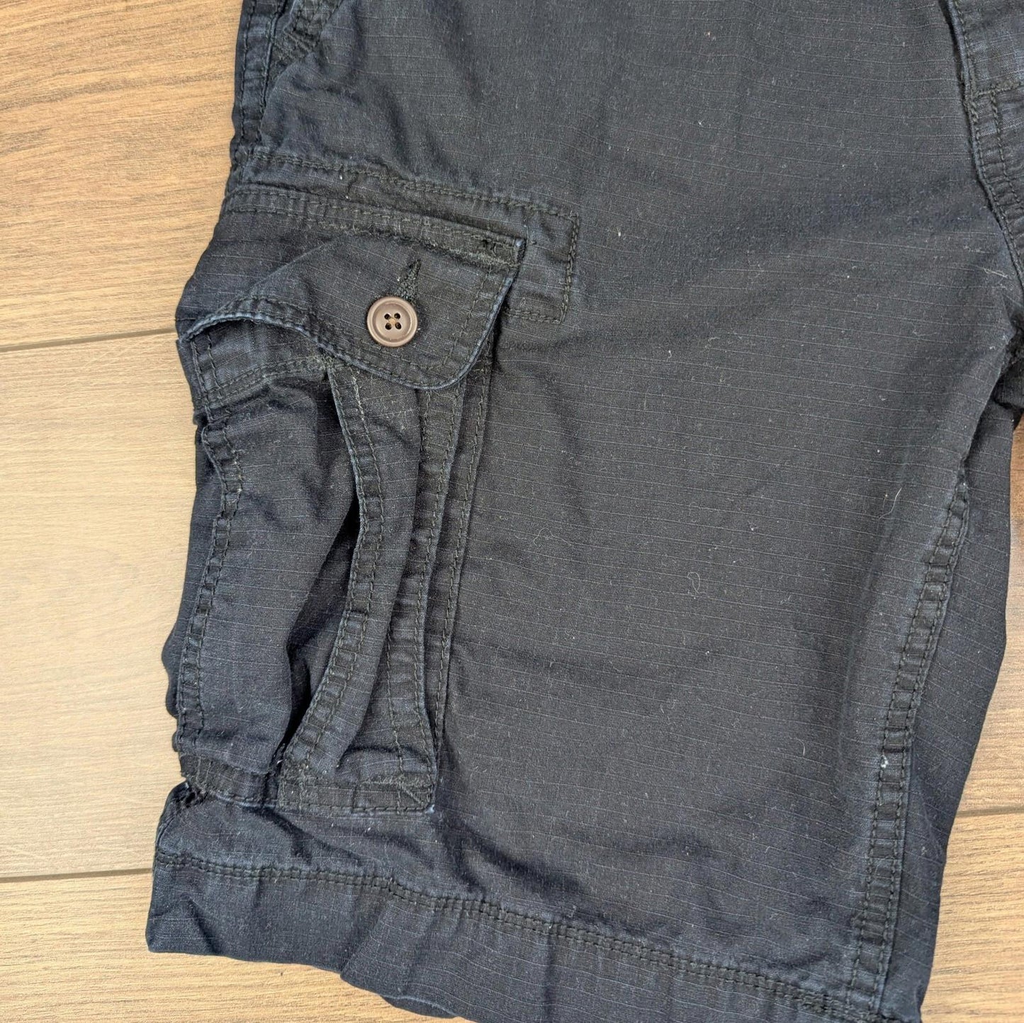Vintage 2000s Black Arizona Jeans Cargo Utility Shorts W29